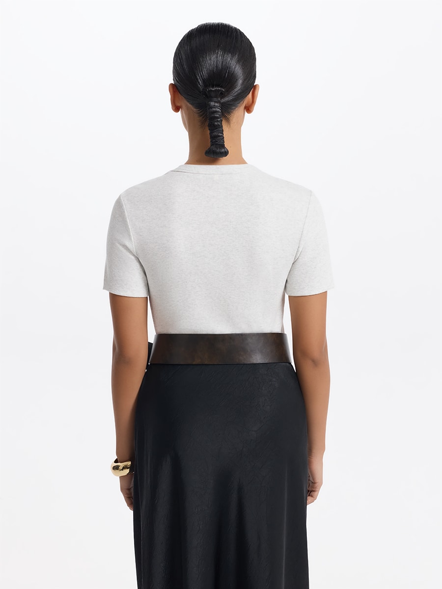 Футболка прилегающего кроя