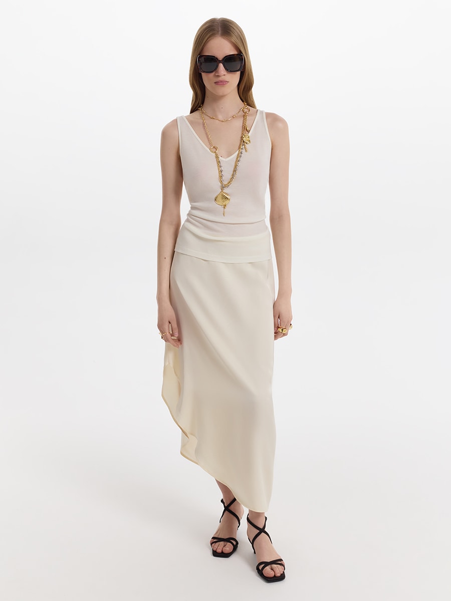 Юбка из 100% вискозы