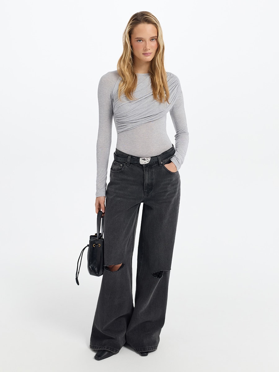 Джинсы Wide leg