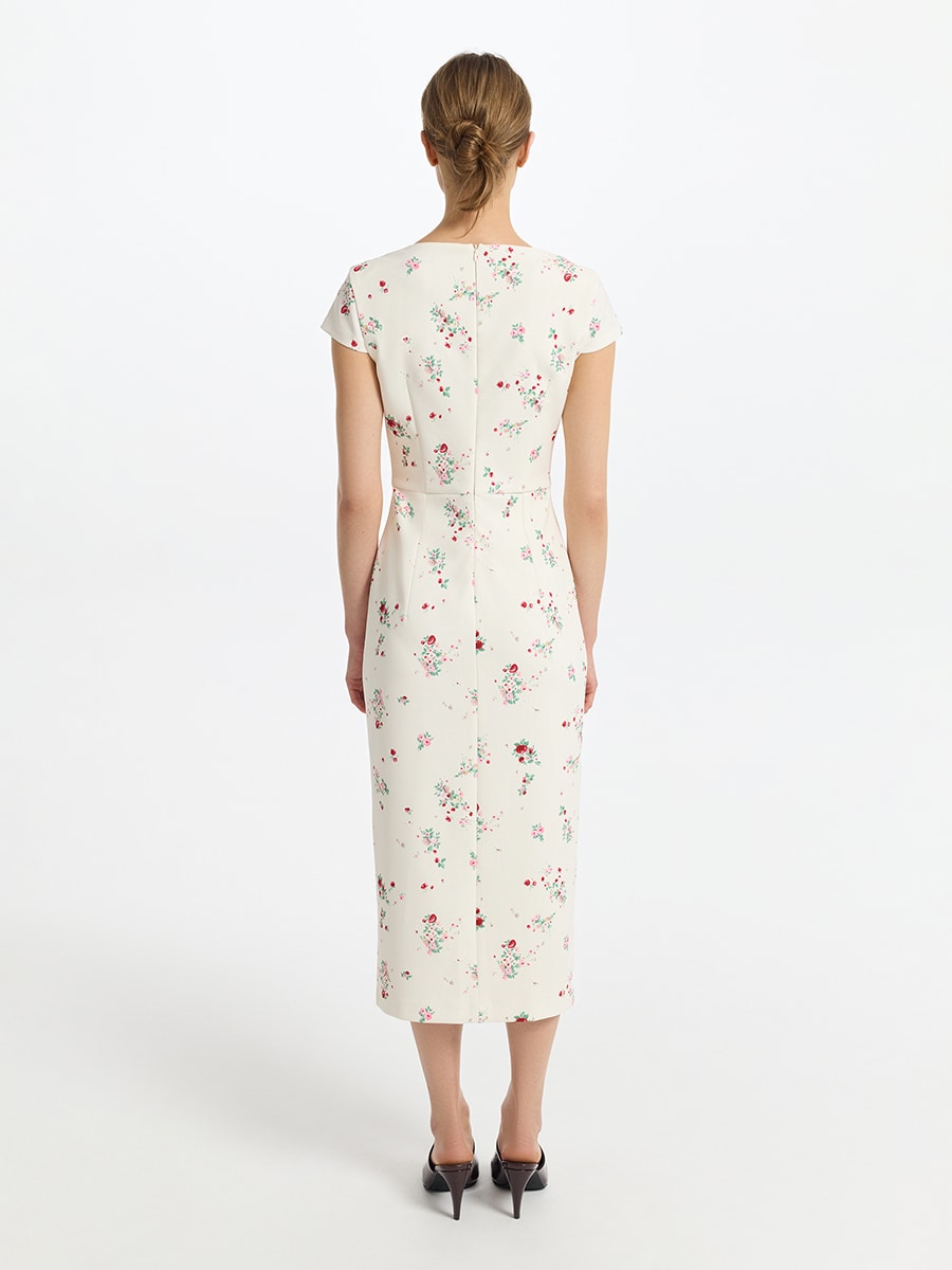 Платье-футляр с разрезом 5153625529-59