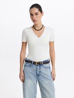 Боди с короткими рукавами