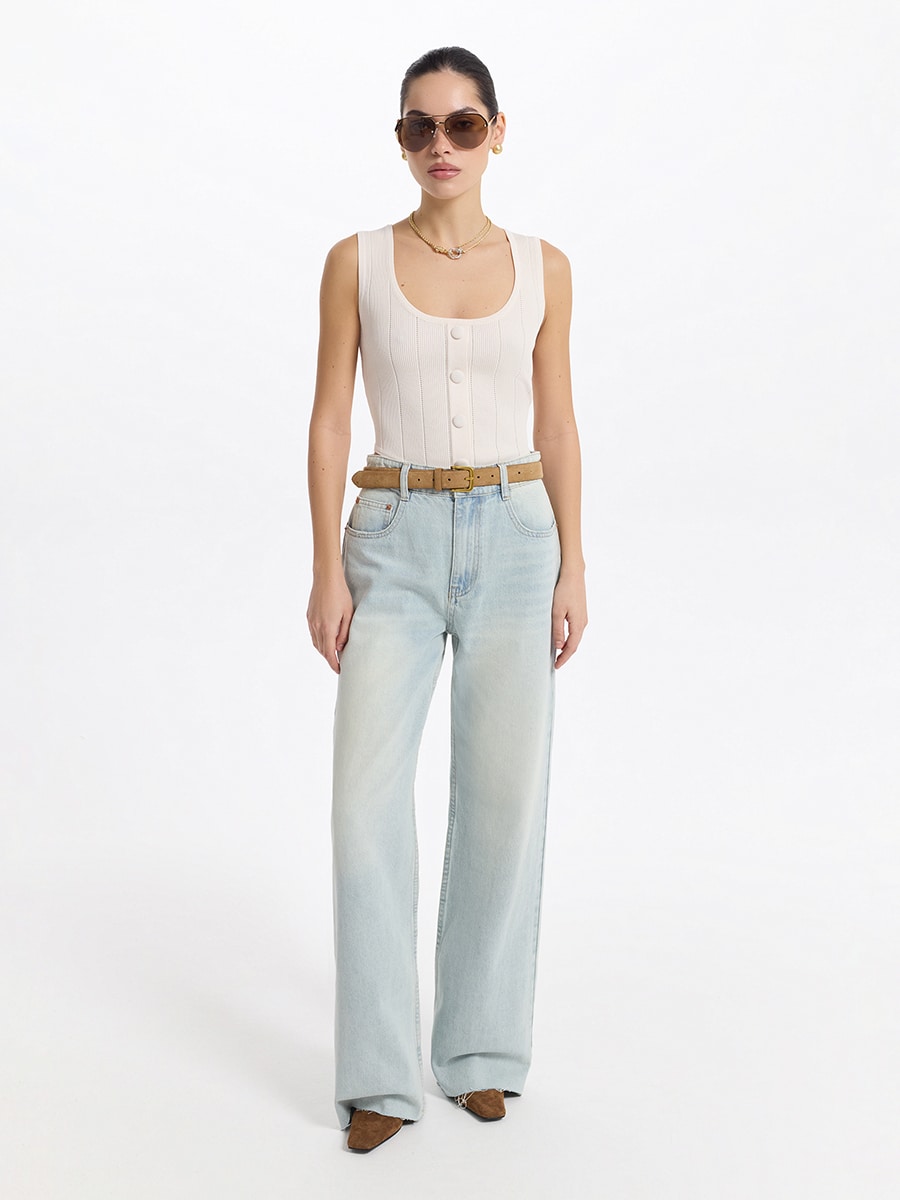 Трикотажный топ 