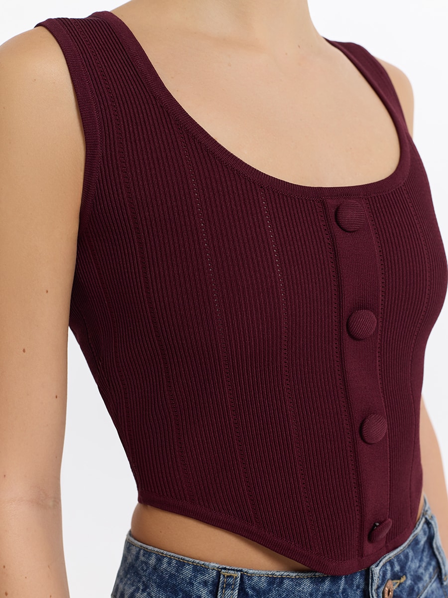 Трикотажный топ 