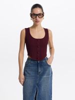 Трикотажный топ 