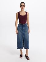 Трикотажный топ 