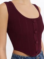 Трикотажный топ 