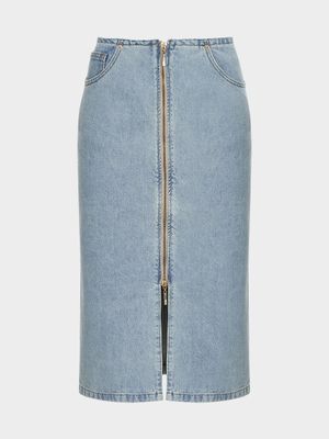 Юбка джинсовая