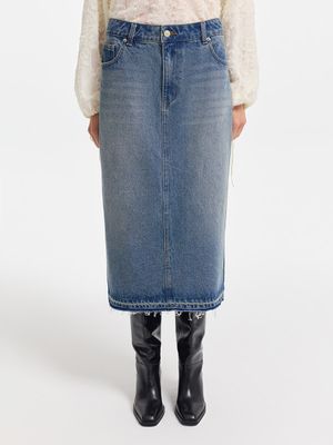 Юбка джинсовая