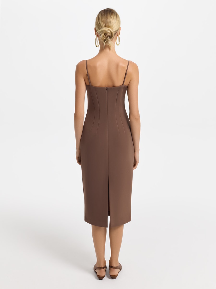 Платье-футляр на бретелях 5254636549-22