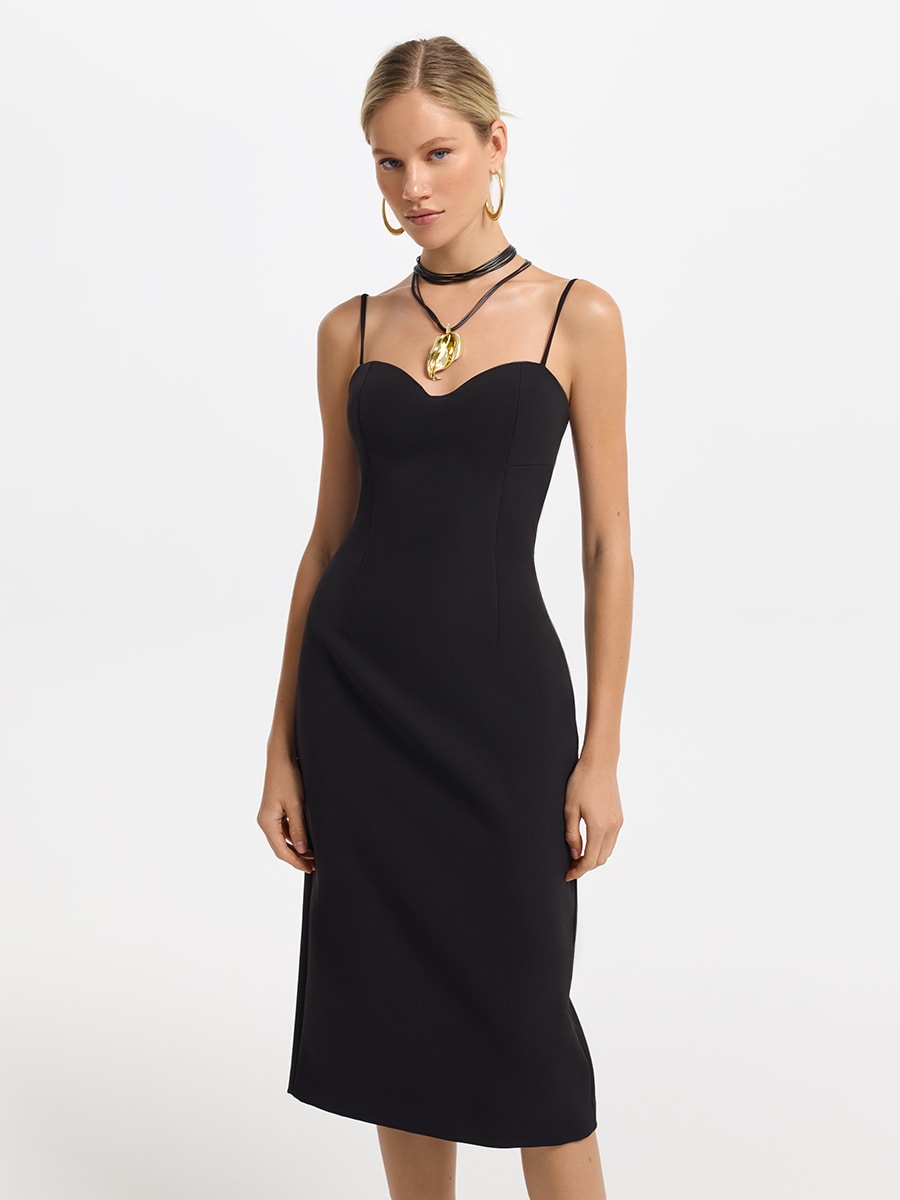 Платье-футляр 