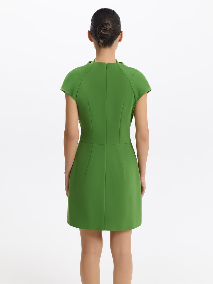 Платье мини с драпировкой 5254637551-12