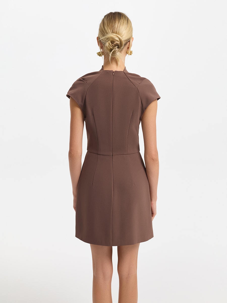 Платье мини с драпировкой 5254637551-22