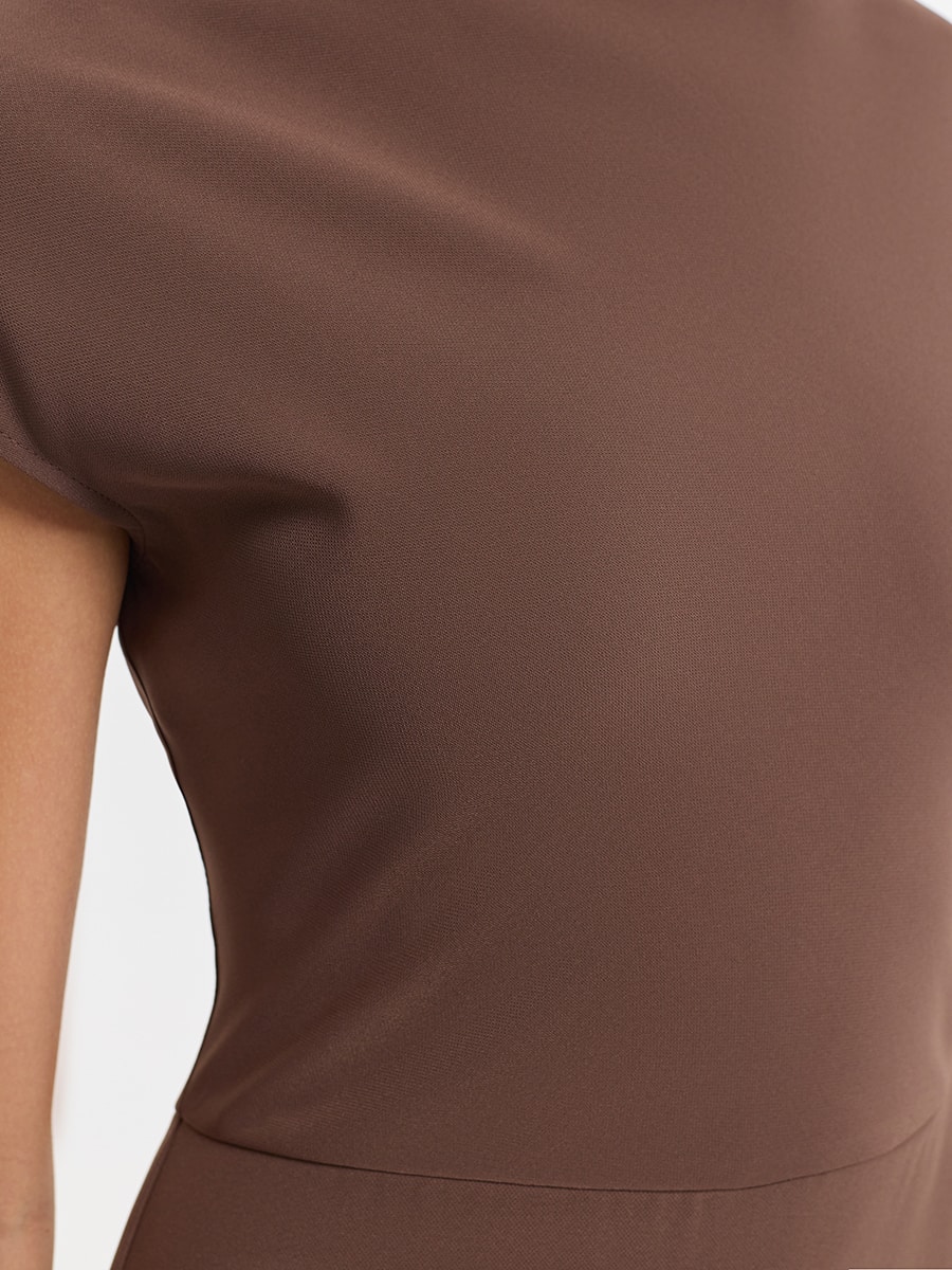 Платье мини с драпировкой 5254637551-22