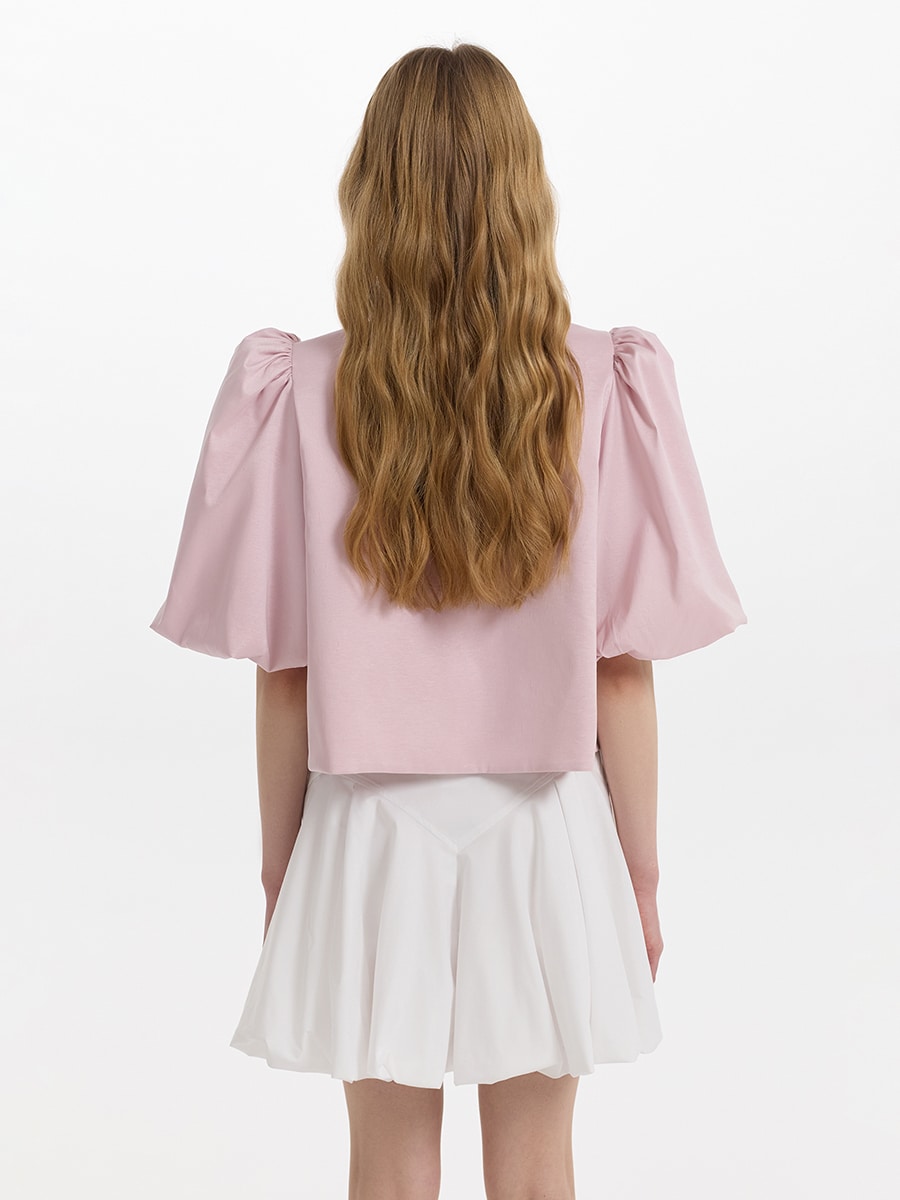 Блузка на завязках