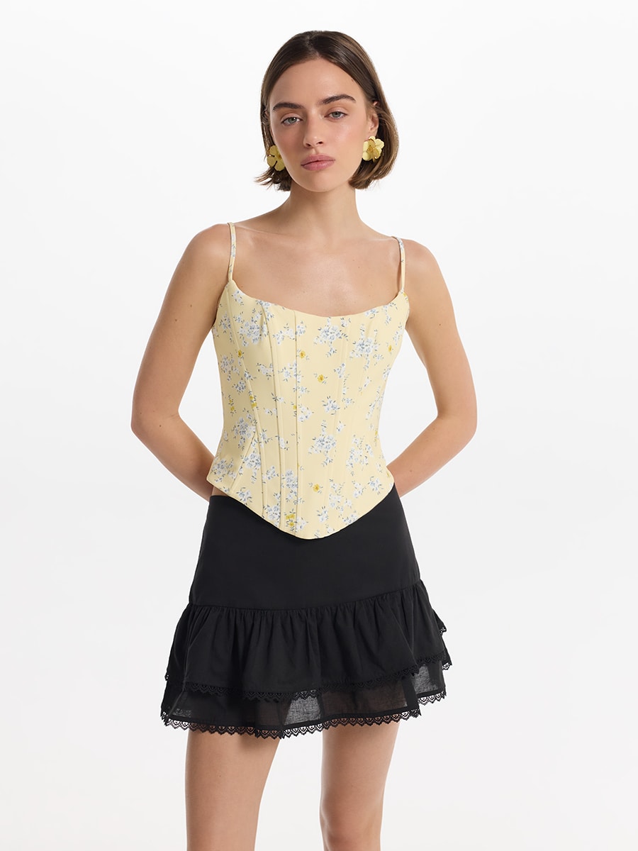 Корсетный топ 