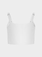 Топ из льна и вискозы