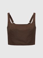 Топ из льна и вискозы