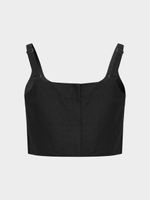 Топ из льна и вискозы