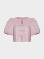 Блузка на завязках