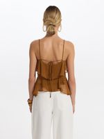 Топ с оборками