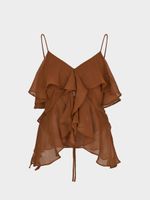 Топ с оборками