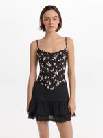 Корсетный топ 