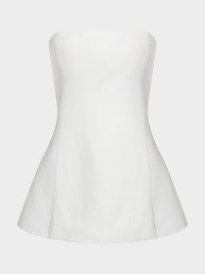 Топ-бандо из льна и вискозы