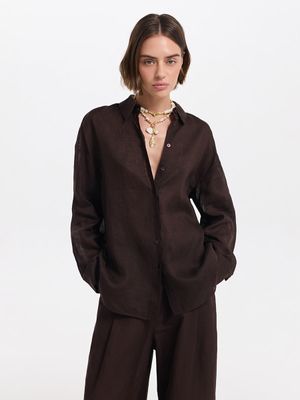 Рубашка из 100% льна