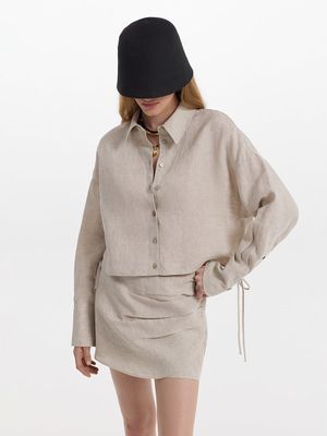 

Рубашка из 100% льна