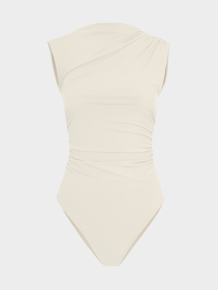 Боди с драпировкой