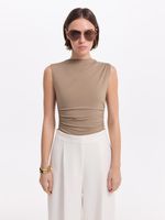 Боди с драпировкой