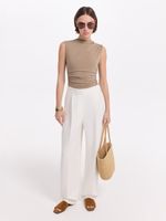 Боди с драпировкой