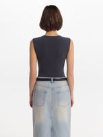 Боди с драпировкой