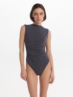 Боди с драпировкой