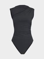 Боди с драпировкой