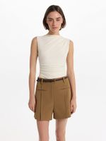 Боди с драпировкой