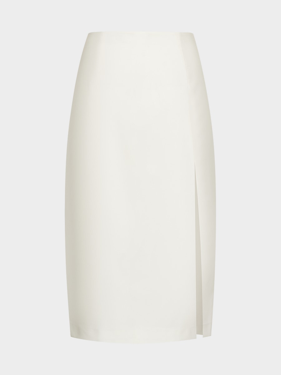 Юбка миди с разрезом