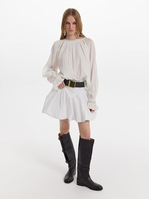 

Юбка-баллон с хлопком