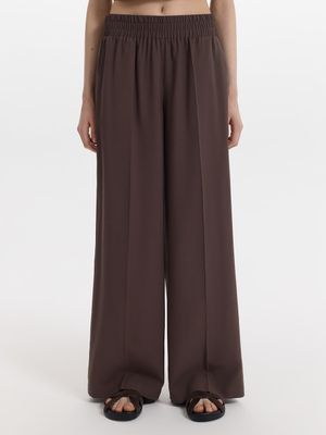 Брюки-палаццо из вискозы