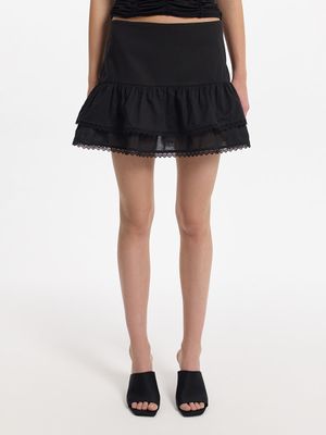 

Юбка из 100% хлопка с воланами