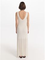 Трикотажное платье макси