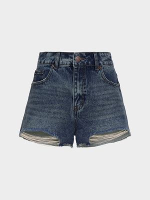 Шорты джинсовые