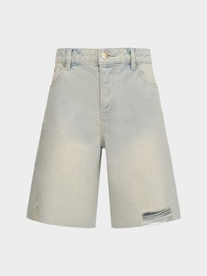 Шорты джинсовые