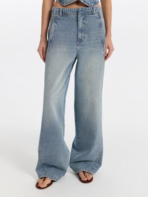 

Джинсы Baggy fit со средней посадкой