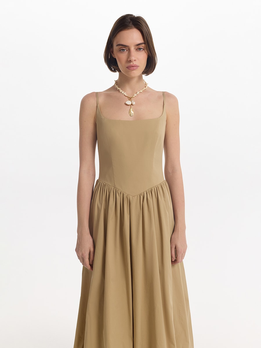 Сарафан из хлопка