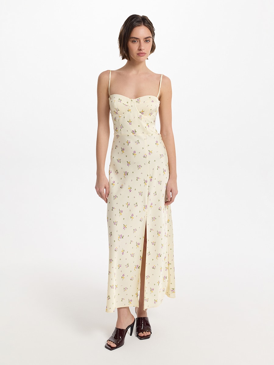 Платье с открытой спиной