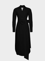 Платье на запах из хлопка