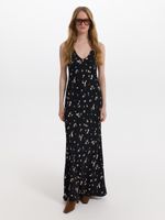 Платье с цветочным принтом