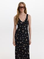 Платье с цветочным принтом