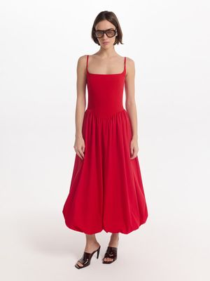 

Сарафан миди из хлопка